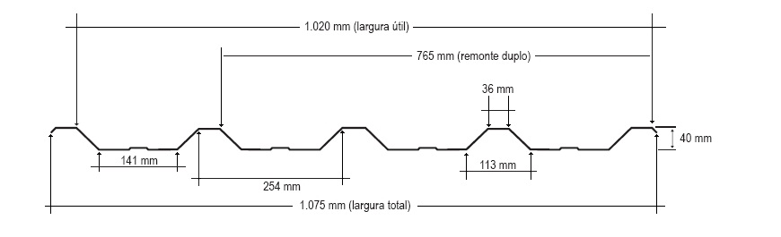 Trapezio 40/1020